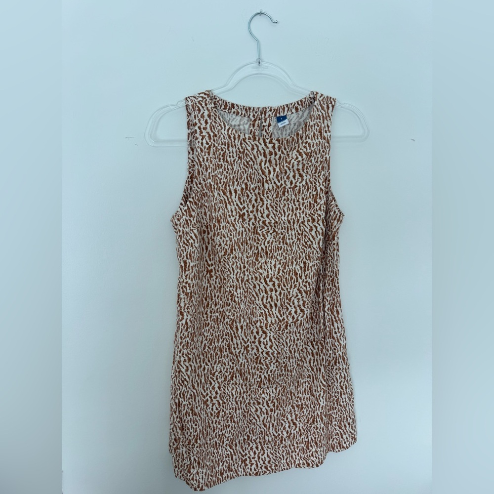 Leopard Print Sleeveless Dress
